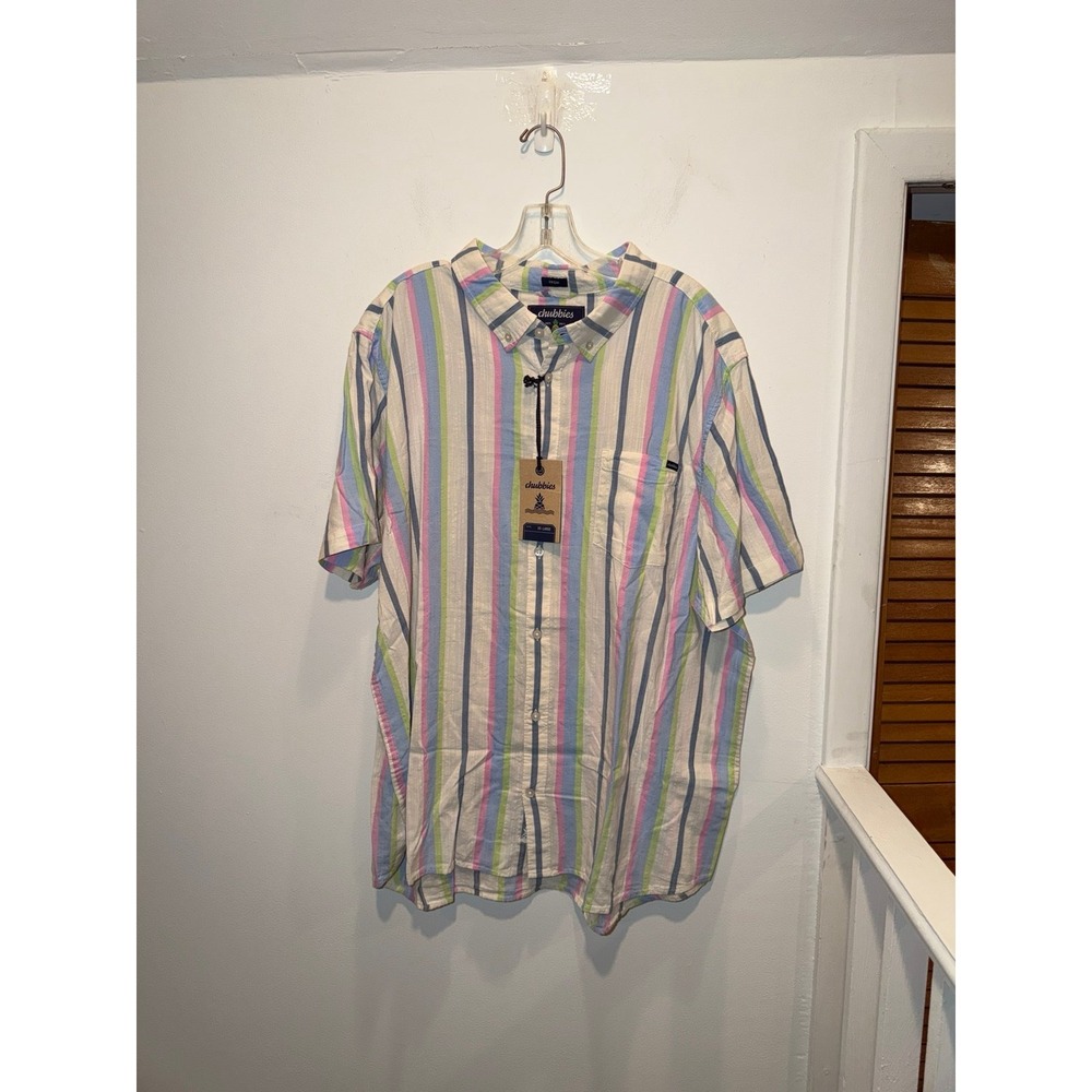 Chubbies Men's Soft Serve Resort Weave Friday Shirt. Size XXL (NWTS)